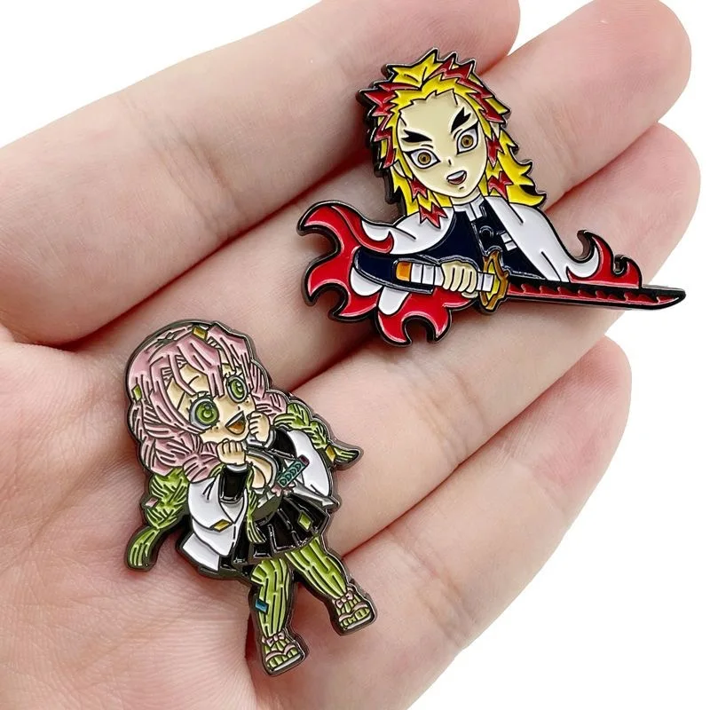 No Minimum Metal Badge Manufacture Rose Gold Plated Glitter Anime Cartoon Hard Enamel Pin Soft Lapel Pin Custom Enamel Pin