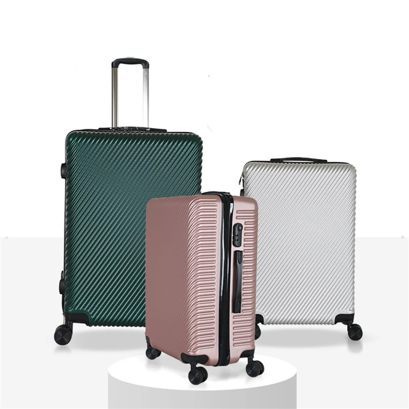 Wholesale Customized 2024 New Design Carry On Hand Travel Trolley Case Bag Suitcase Customized Pp Hard Shell Luggage
