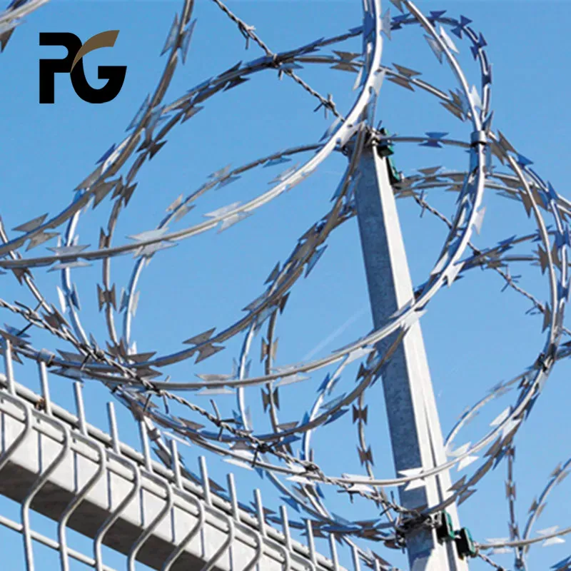 Cbt 65 Razor Galvan Blade Fencing Wire Barbed Concertina Wire