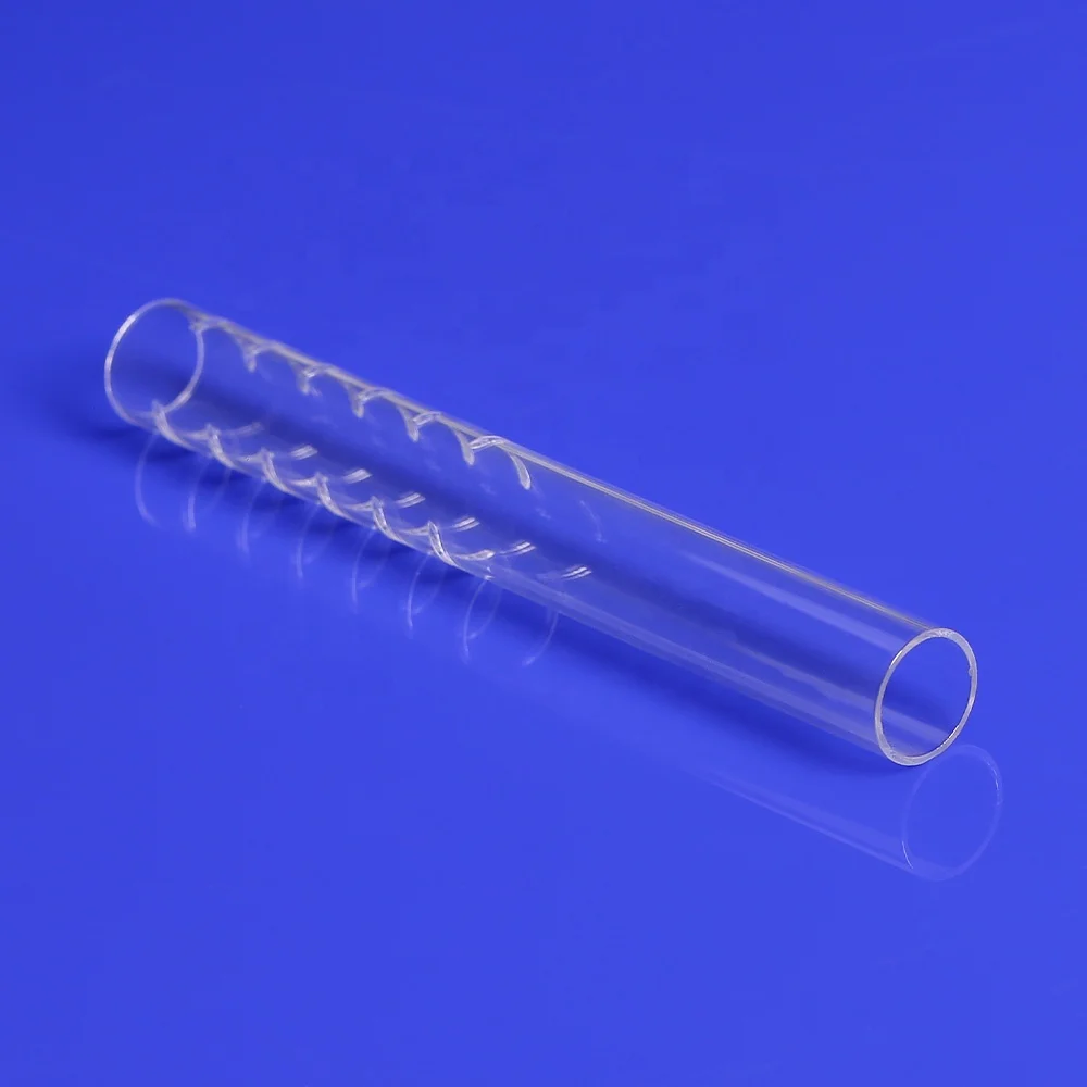 Factory price Customized high temperature resistance quartz glass tube