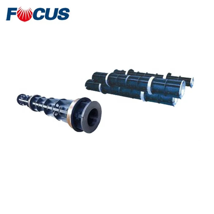 Reinforced concrete spun pipe making pile poles steel mould
