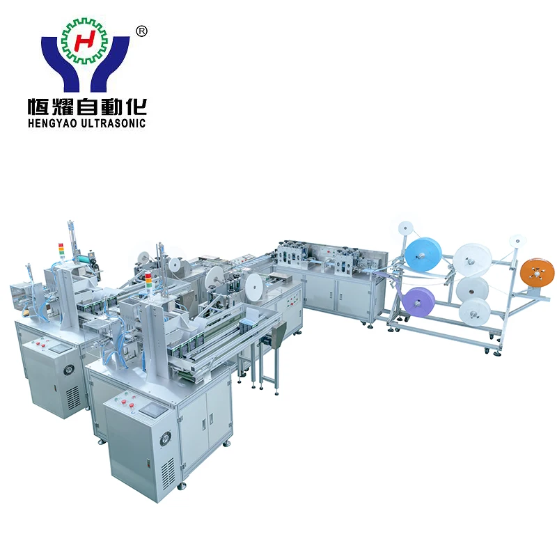 Full Automatic Medical Face Mask Making Auto Packaging Machine