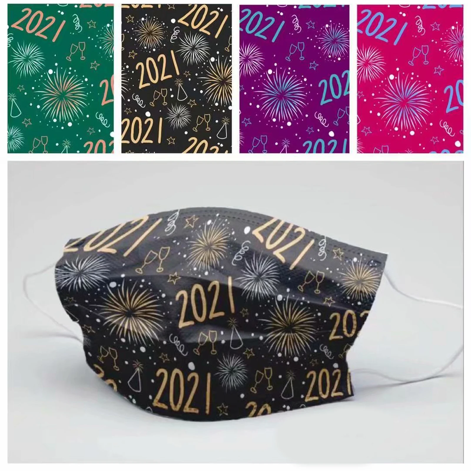 
100% Polypropylene Make-to-order Printed Customized Pattern PP Spunbond Non Woven Fabric for Mask Chinese Cost-effective 