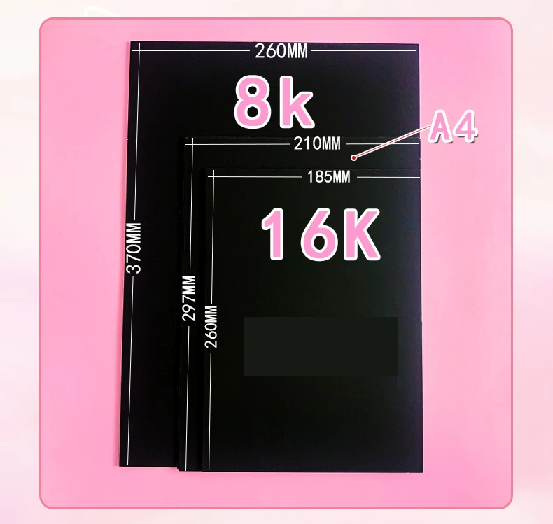 Creative Child DIY Rainbow Printing Magic Scratch Paper Black Scratch Off Drawing Paper Art Crafts Gift  For Kids