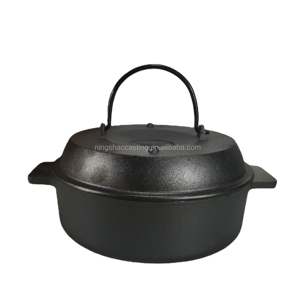 cast iron pot for baking potato