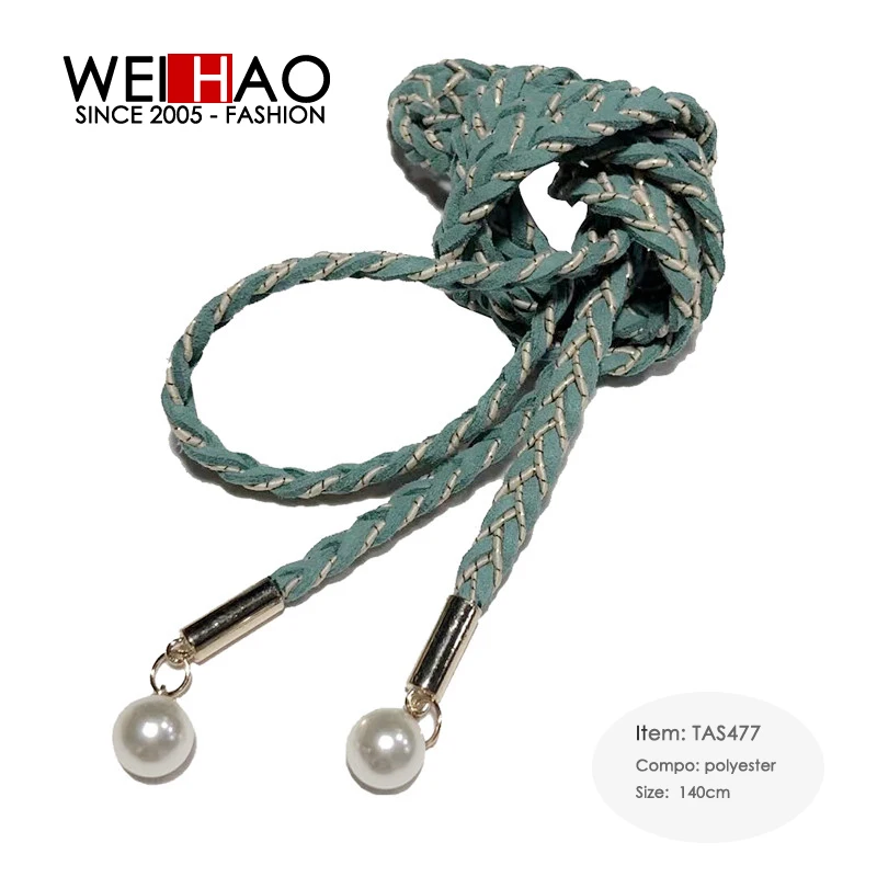 Ethnic knnit /weaving belts for girl / colorful  Twist braided Rope Eyewear Lanyard Retainer Cord Sunglasses Strap for Girls