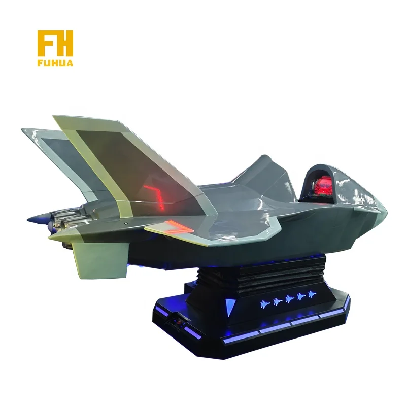 Virtual Theme Park  9d Cinema 3dof Motion Platform  Flight Cockpit VR Flight Simulator