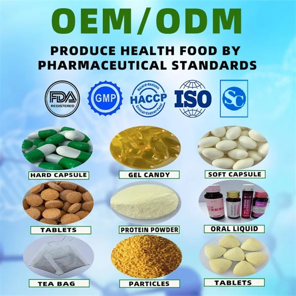 
OEM ODM Whitening l-glutathion vitamine c hard Capsule soft capsule tablet healthcare supplement 