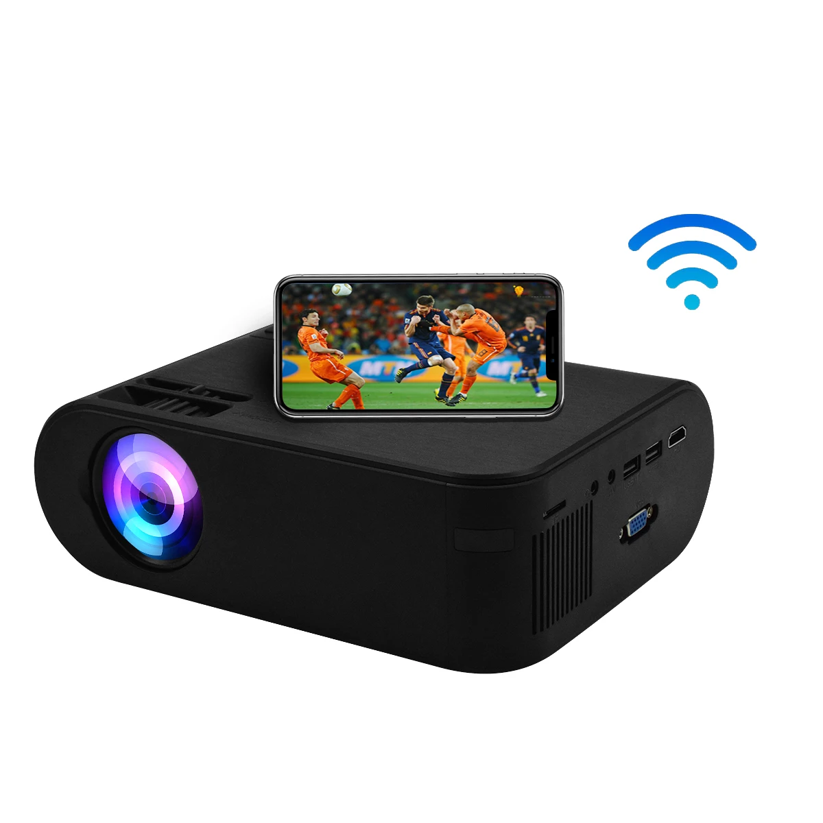 Cheap Price  Projector 720p max support 4k projector with android projector model