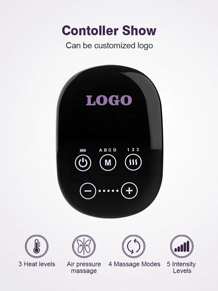 YICOLY Oem&Odm Free Combination Knees Hands Air Pressure Leg Massage With Heat Air Compression Foot Massager Leg Massager