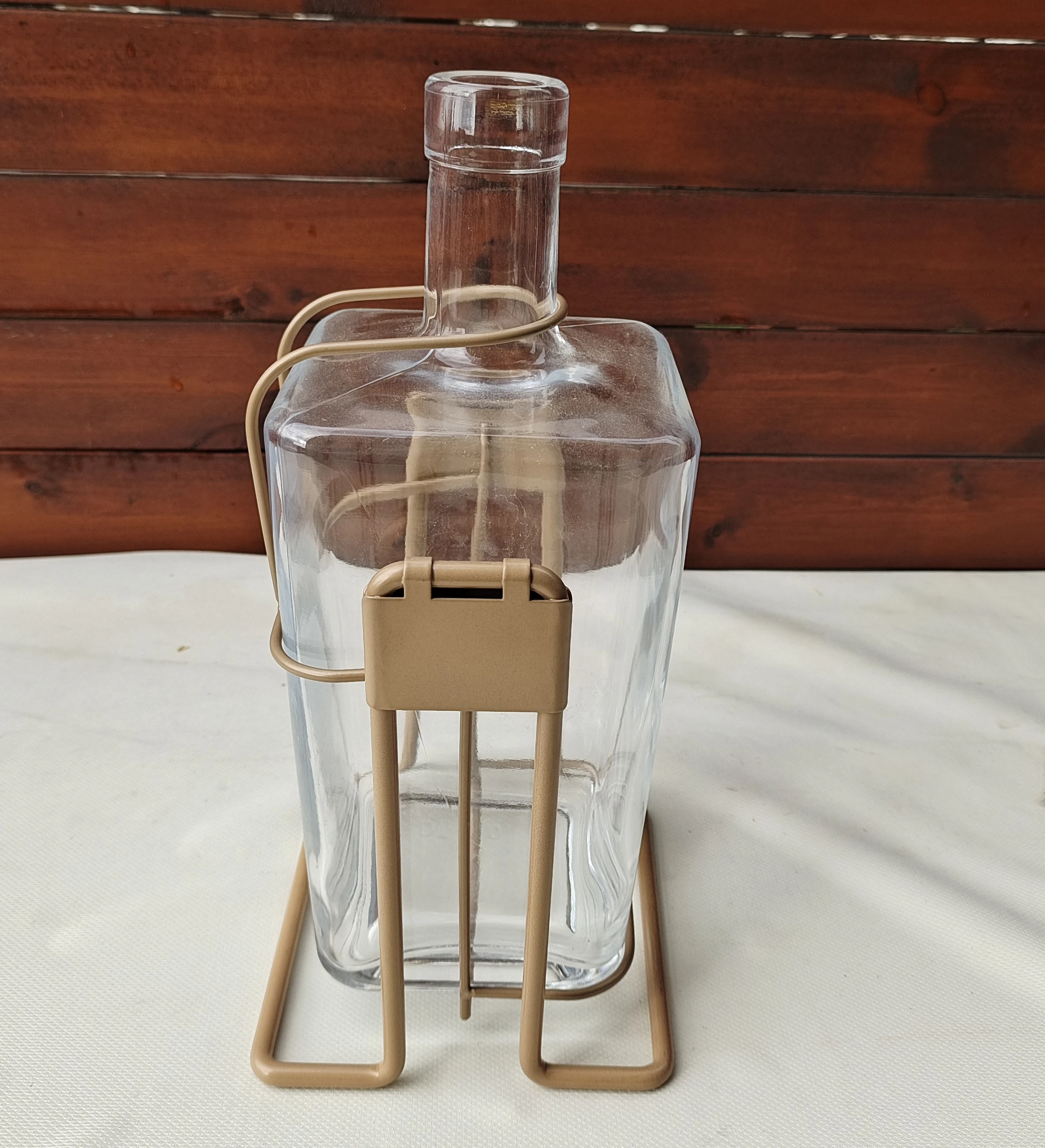 alcohol liquid beverage JD whisky rum bottle cradle glorifiers swing rack holder for champagne Cognac bourbon wine tequila vodka