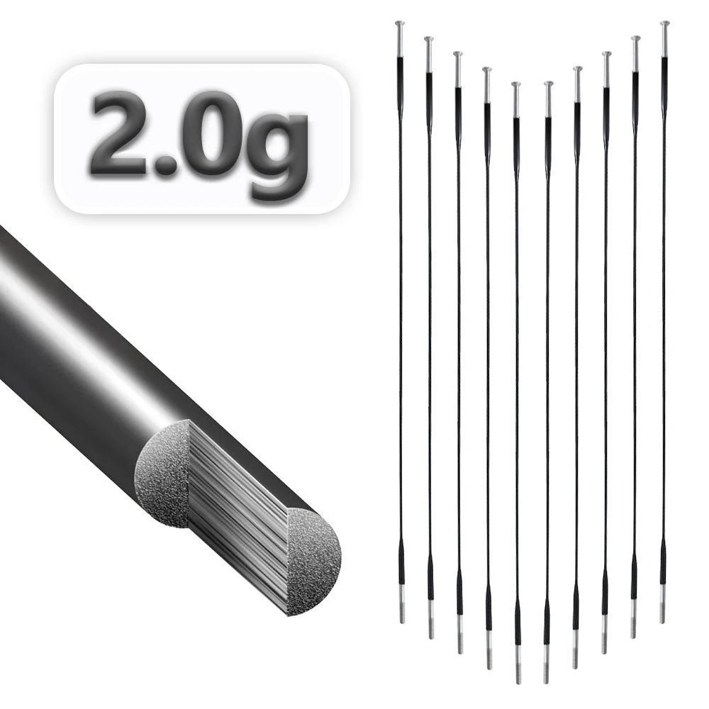 Road bike/MTB Wheels spoke Ultralight Carbon Spokes Carbon Fiber Rays Lightweight and Durable Spokes for Bicycle Wheels