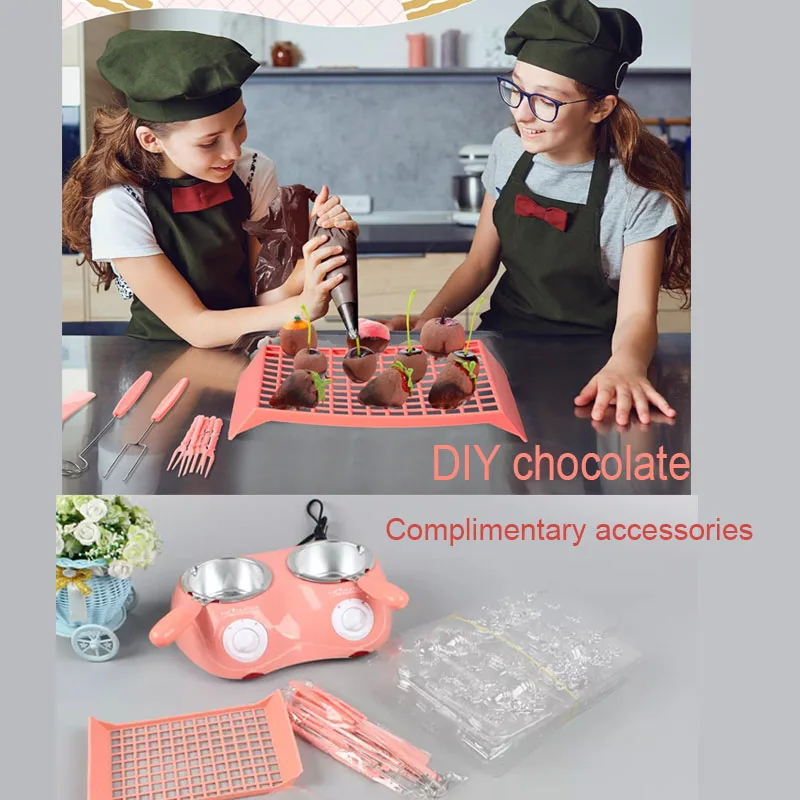 2024 New Candy Melts Chocolate Electric Melting Chocolate Pot Chocolate Heating Tempering