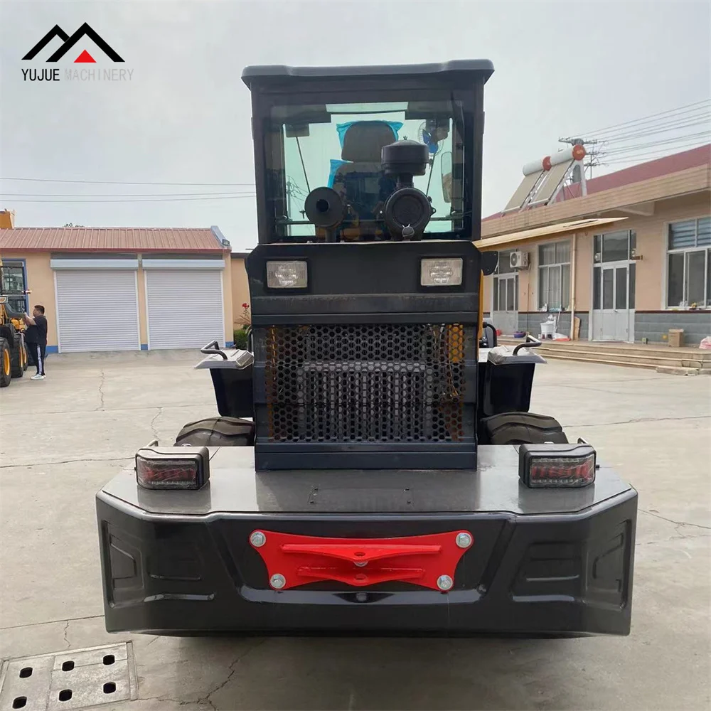 Lingong ZL949 фронтальный тракторный погрузчик Подержанный двигатель Yuchai 3-5 тонн номинальная нагрузка для ферм