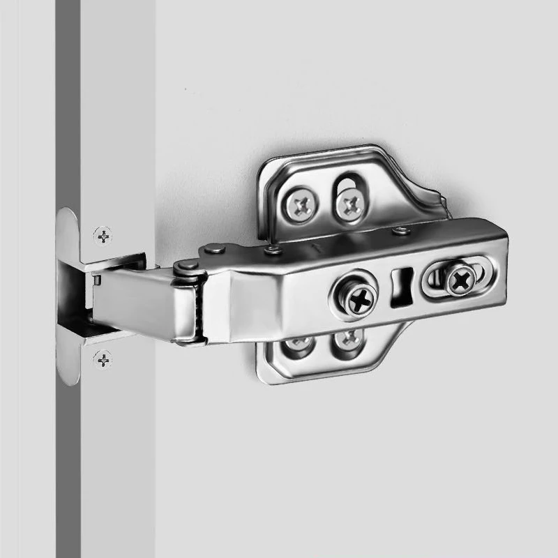 High Quality Round Head Invisible Door Hinges Hydraulic  Aluminum Frame Cabinet Door Hinge For Aluminum Frame Door