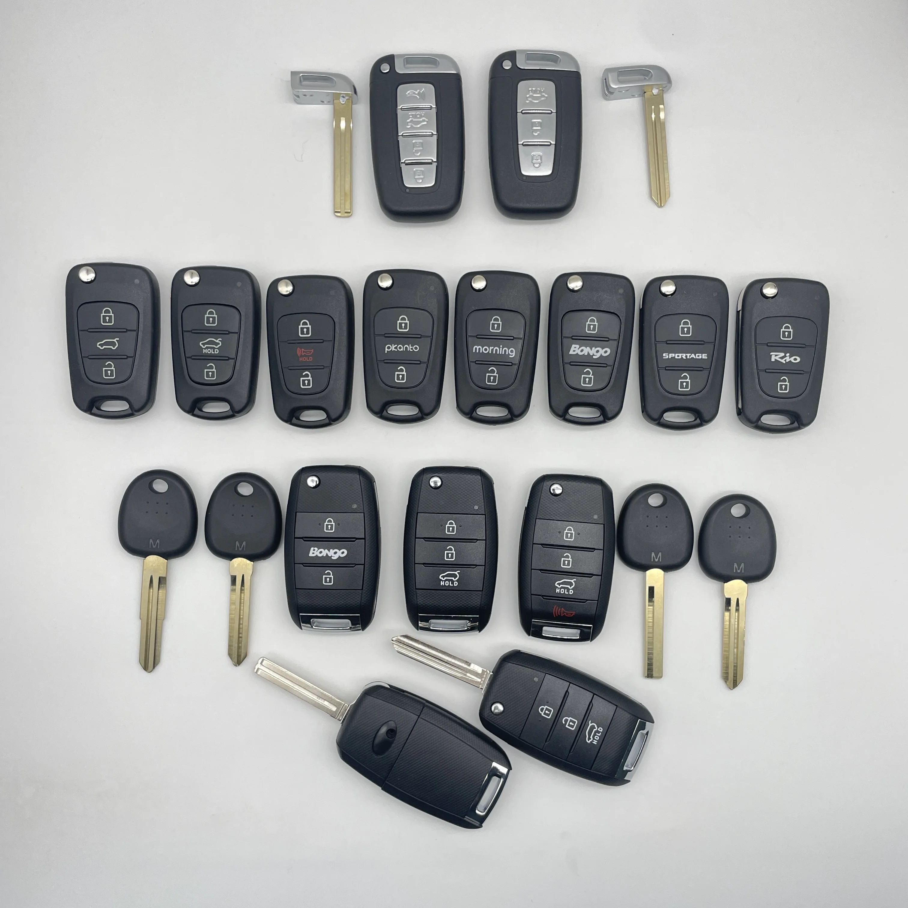 Автоматический автомобильный Автомобильный флип-брелок умный дистанционный ключ пустая оболочка Корпус Крышка лезвие для