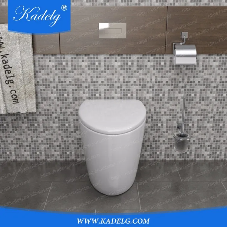 
Factory Price Sanitary Ware Modern Human Water Flush Toilet without Cistern 