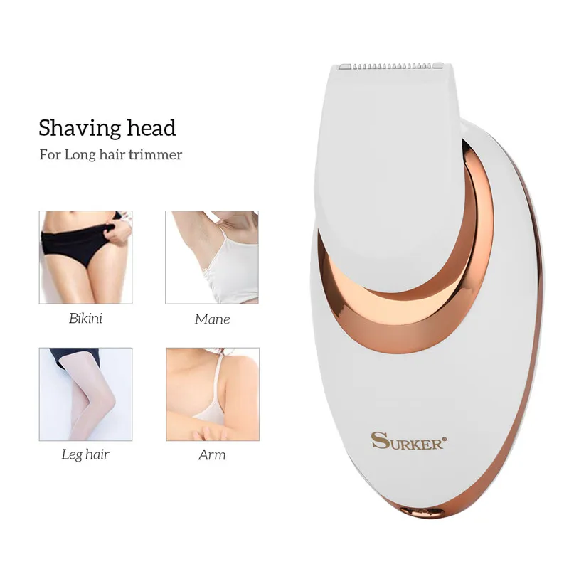 
New USB electric hair shaver and trimmer for women bikini depilator leg body depilator 