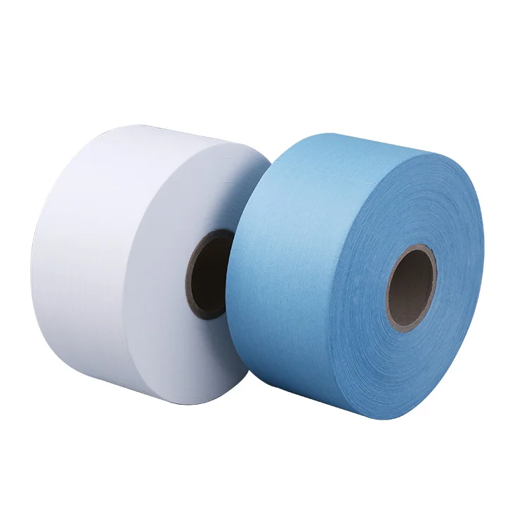 Industrial Wiping Shop Rags Heavy Duty Shop Towels Non-woven Industrial Cleaning Wipes Blue Roll Wipe