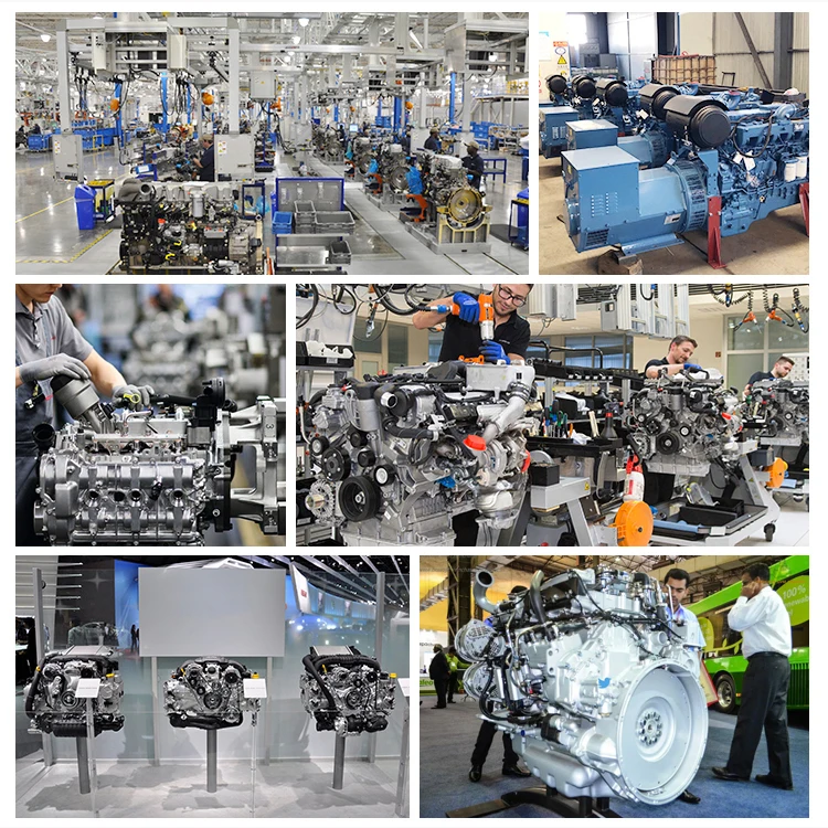 High Efficiency Cummins Series Electric Starter Silent Container Diesel Generator Set