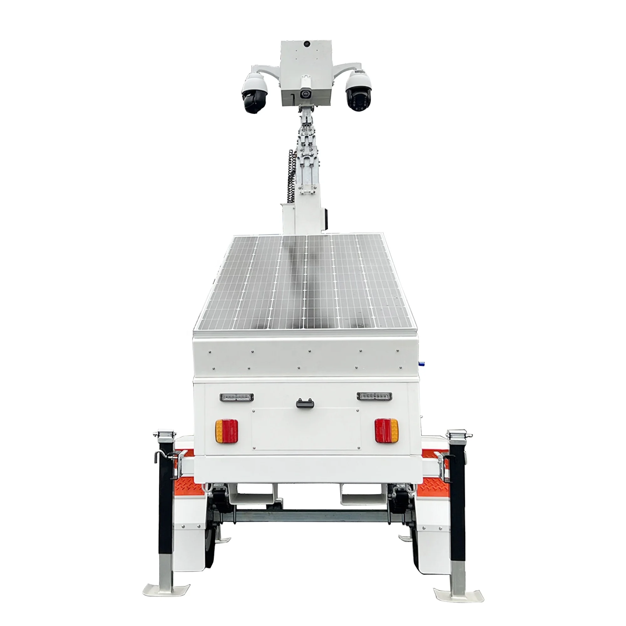 Camera Surveillance CCTV Solar systems Mobile Trailer Tower SDE580-C