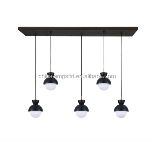 Adjustable Modern Mini Pendant Light Dark Bronze Iron Ceiling Light for Kitchen Island for Home Hotel Restaurant Bulb Included