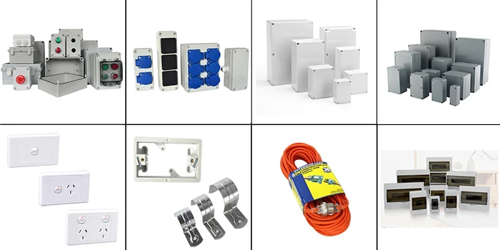 80*80*65mm Aluminium Waterproof Enclosure Electrical Panel Box  IP67 Weatherproof Aluminum enclosure