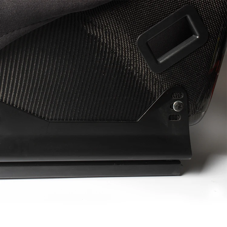 EDDY Factory Direct Supply Customized race seat sim racing seats universal black carbon fiber racing bucket seat