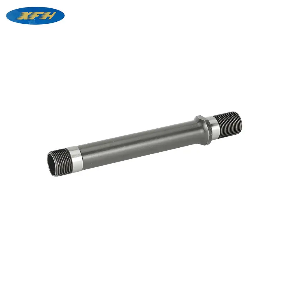 Custom Chrome Steel Hollow Shaft Axle for Large Volume Bike Wheel Hubs