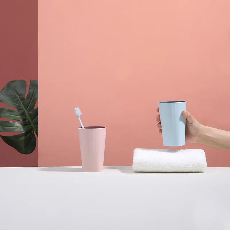 Fangyuan two-color mouthwash cup Nordic wash cup household simple toothbrush cup couple set