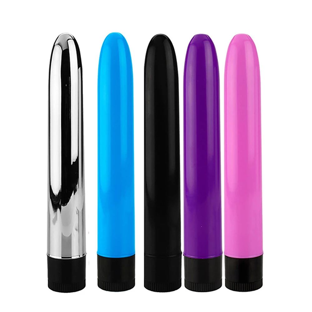 
Purple Color Vibrator 7 Inch Bullet Dildo Adults Sex Toys Massager Vagina Anal Butt Plug 