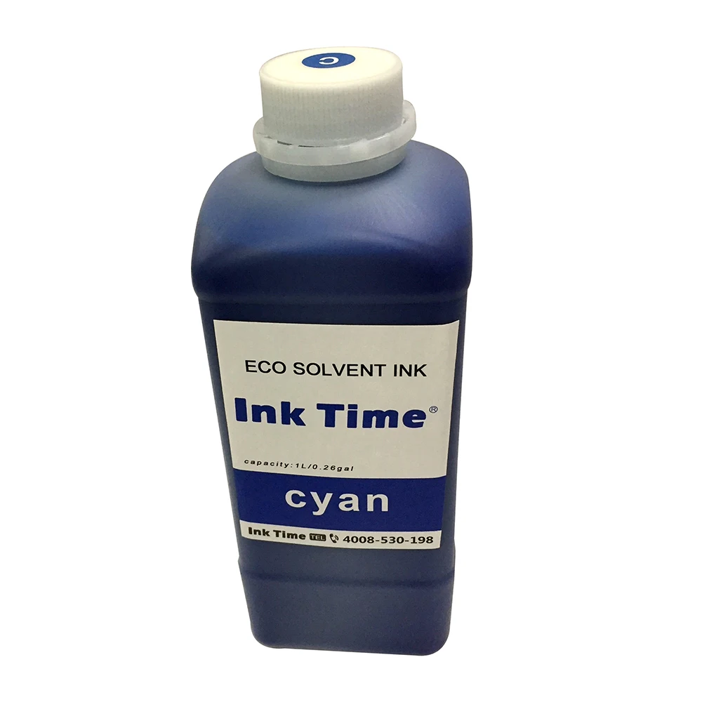 1000ml Eco-friendly Low Odor Soluble Ink for Banner Printing, Advertising Printing