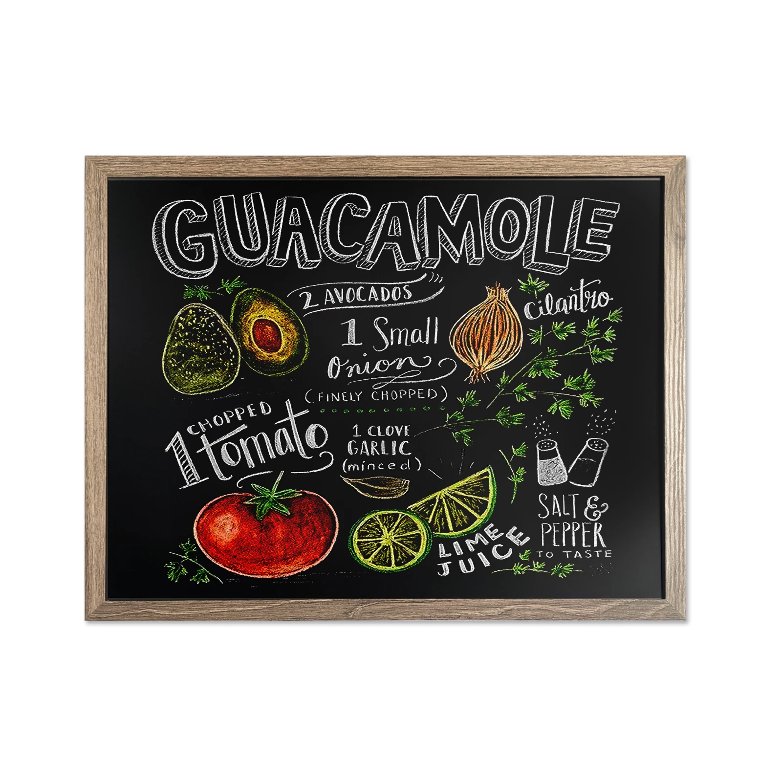 Magnetic Dry Erase Board Wood Frame ,Chalk Board for Teaching and Display Using ---18*24 Inch