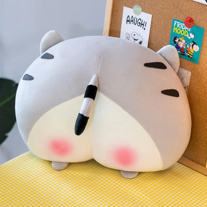 Super Cute Corgi Pig Dog Plush Toy Butt Doll Cushion Soft Sleep Car Neck Pillow Bed Girls Doll Stuffed