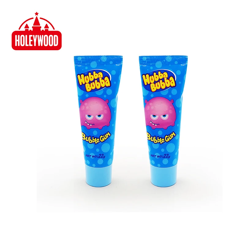 Зубная паста для жевательной резинки Holeywood 22 г пузырьковая конфета фруктовый вкус упакованный в пакет