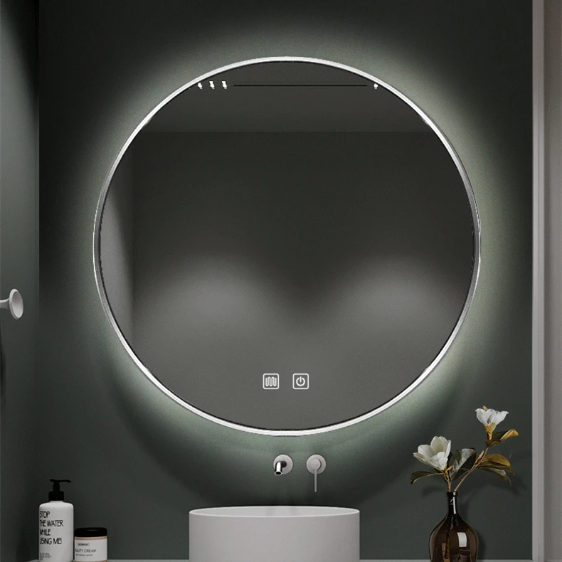 Hot sale Wall Decorative Full Length Mirror For Home Hotel Led Mirror Luxury Smart Customized Switch