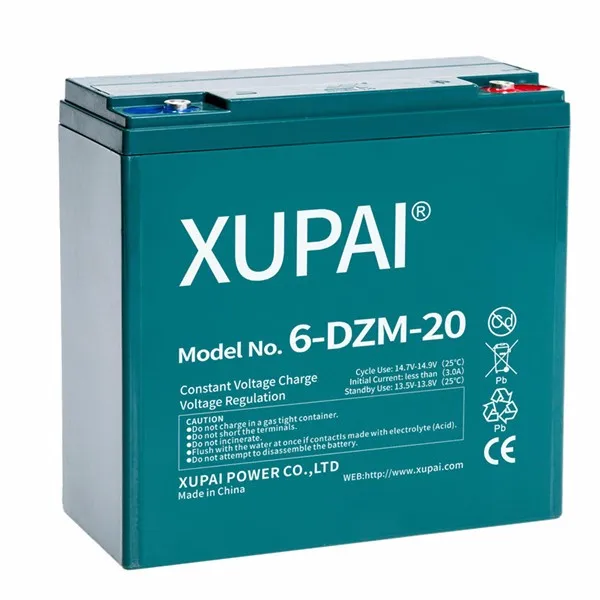 XUPAI 12V 20Ah Lead Acid Battery with Best Price