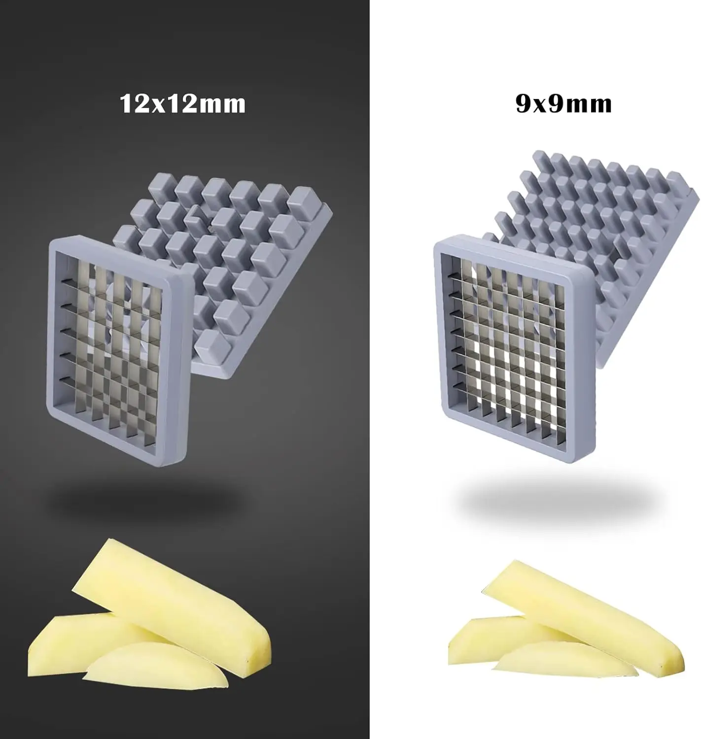 Sturdy Kitchen Gadgets Stainless Steel Vegetable Fruit Chips Slicer Manual Potato Cutter French Fries Cutter