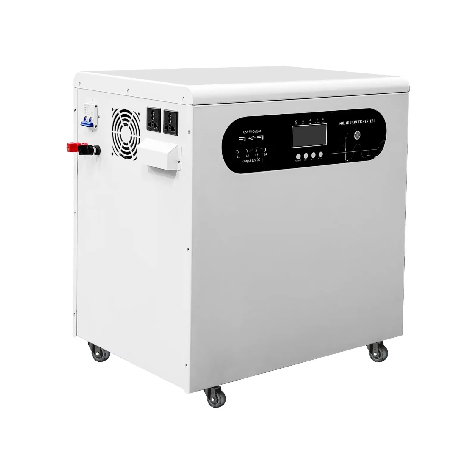 RTS China Wholesale 220v 240V Lifepo4 3000W 5000W Solar Generator 3KW 5KW Portable Power Station for Home And Outdoor