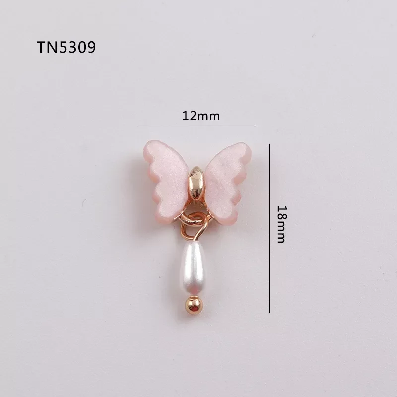 Jieniya 3D Butterfly Nail Art Stud Rhinestones Hot DIY Decoration Accessories Plastic Material