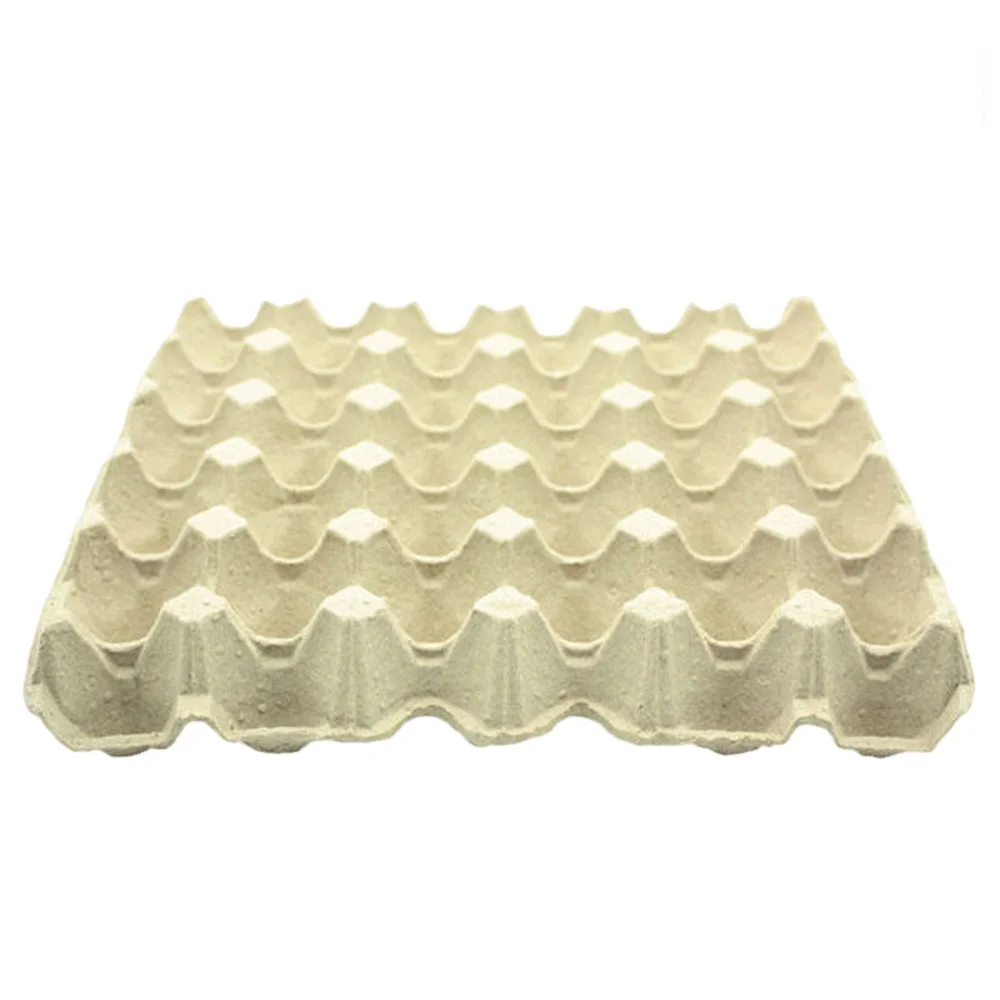 Biodegradable High quality empty paper pulp egg tray prices