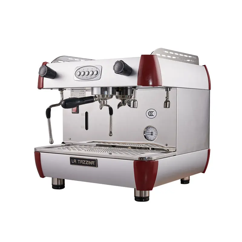 Professional 2400W 9 Bar 1 Group Stainless Steel Commercial Coffee Maker Espresso Machine For Cafe