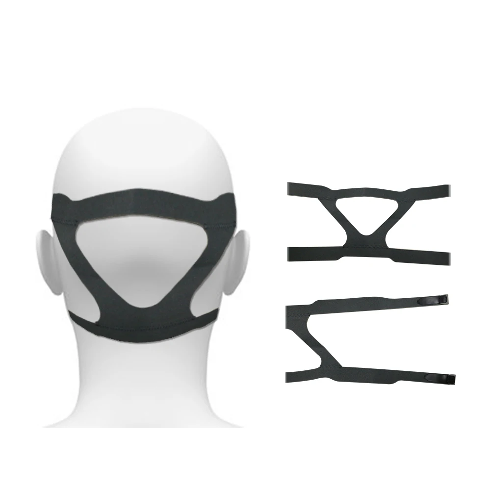 Universal CPAP Headgear Strap Supplies for ResMed Mirage Series, Respironics CPAP Mask, Soft Stretchy Material