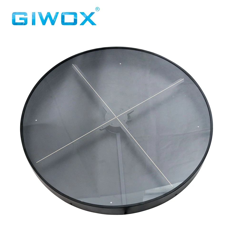 Giwox Best Seller  Outdoor Waterproof 75W 3D Hologram Led Advertising Fan Projector With Speaker 1080*1080 High Resolution Fan