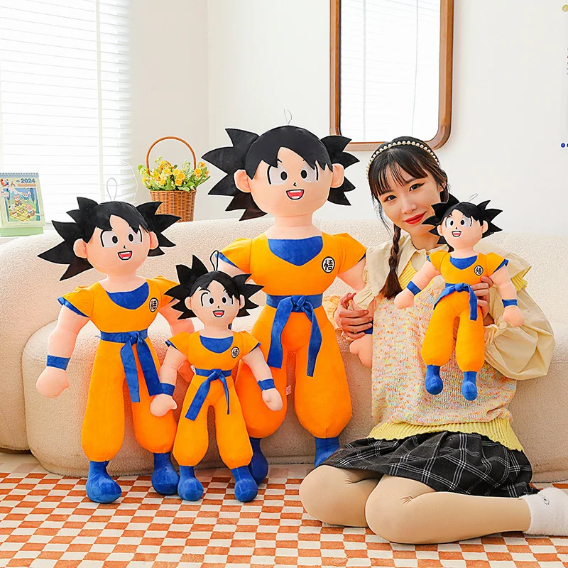 Моделирование Saiyan Guko Piccolo Vegeta Majin Buu Goten фигурка кукла из Японии Аниме Дракон шары Гоку Имитация Плюшевые игрушки