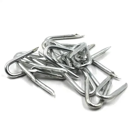 U Shaped Fence Staple/Galvanized U Shape Nails/U Type Staple Nails used for wooden post electric fence barbed wire fixing