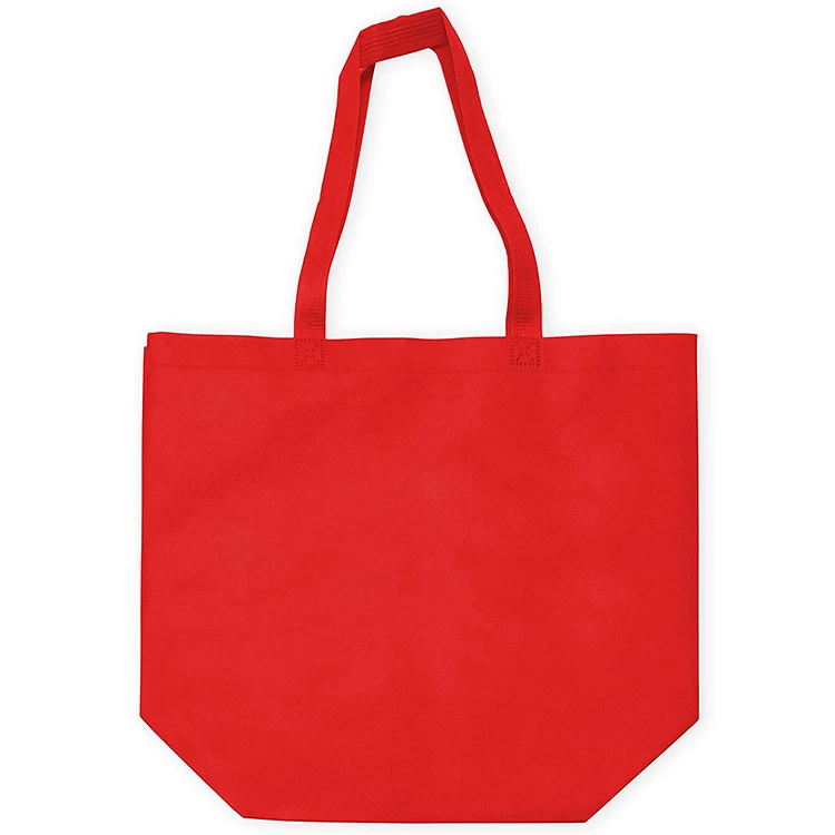 Eco Friendly Custom Logo Non Woven Ultrasonic Bags Wholesale Reusable Grocery Shopping Bag