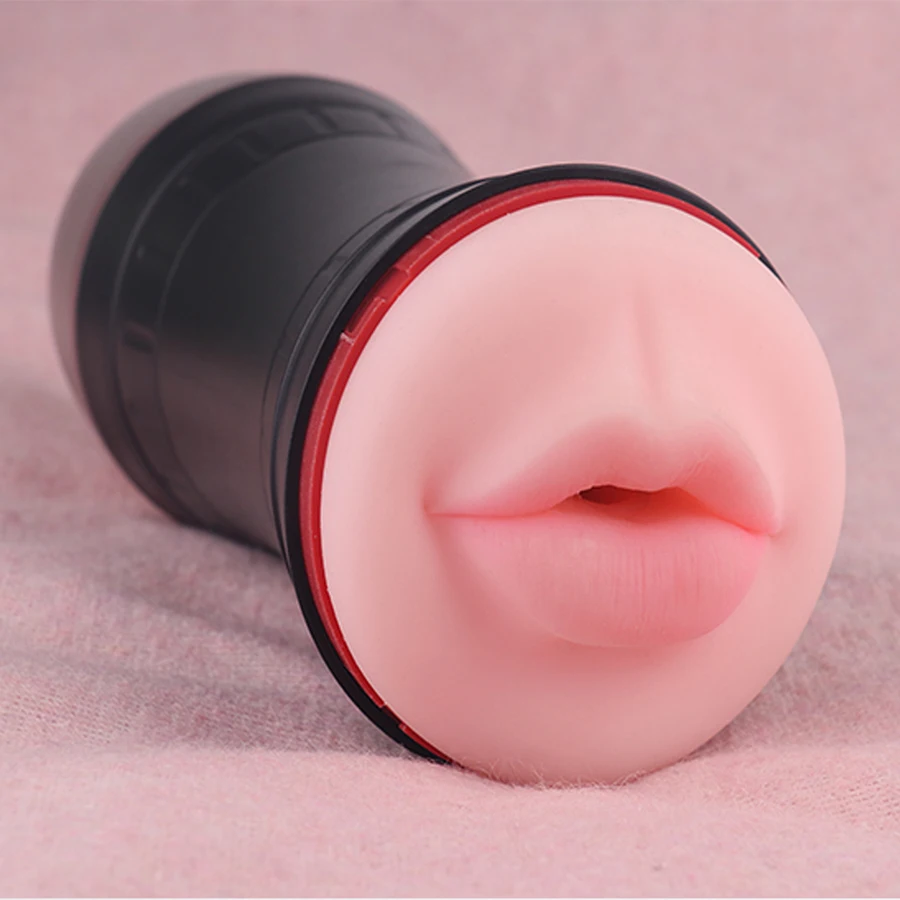 Hot Sale TPE Masturbator Cup Quality xx.video.xx full video Oral Sex Toy Deep Throat Vagina Sex Vibration Electric Bag