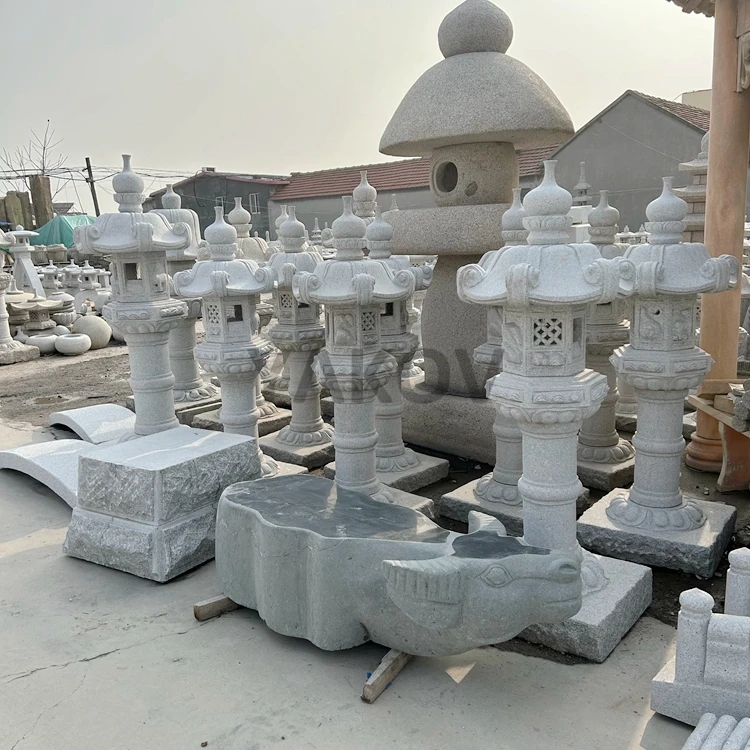 Home garden decorative Japanese stone lantern