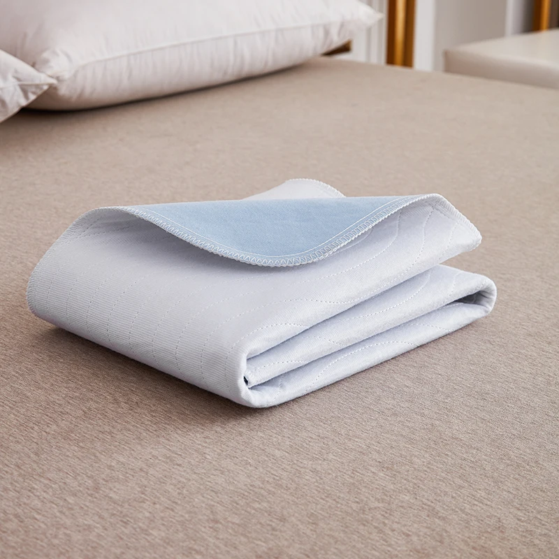 Custom Quilted Breathable Waterproof Underpads Washable Reusable Cloth Incontinence Adult Bed Urine Pad Pet Pee Pad